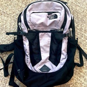 The North Face Pink and Black Recon Backpack